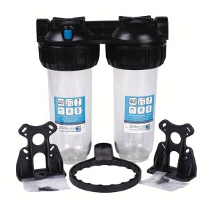 هوزینگ 2 مرحله تصفیه آب 10 اینچی ورودی 3-4 اینج