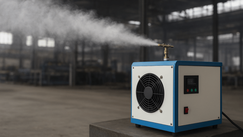 رطوبت‌ساز مه پاش صنعتی و کاربردهای آن