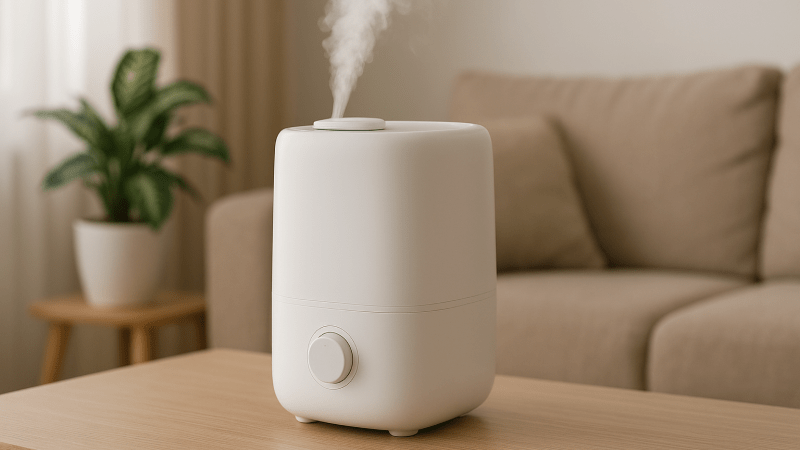تأثیر رطوبت‌ساز بر سلامت تنفسی