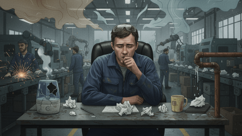 رابطه رطوبت و سلامت کارکنان در محیط‌های صنعتی