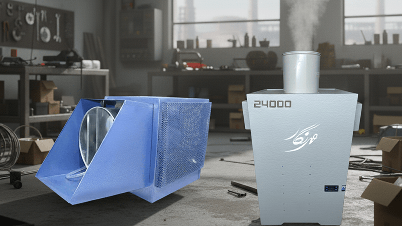 تفاوت رطوبت ساز التراسونیک و پروانه‌ای