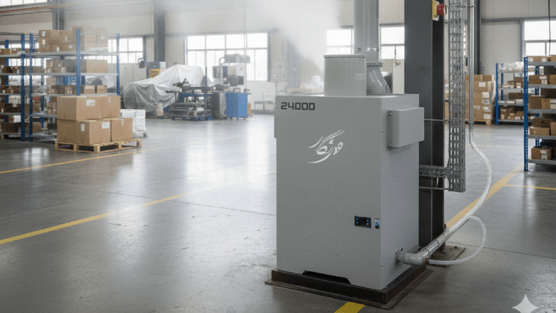 محل نصب رطوبت‌ساز